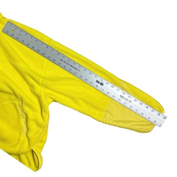 Free People Jacket WMNS S Yellow‎ Movement Ziggy Zip up Fleece in Sundance - Picture 8 of 12